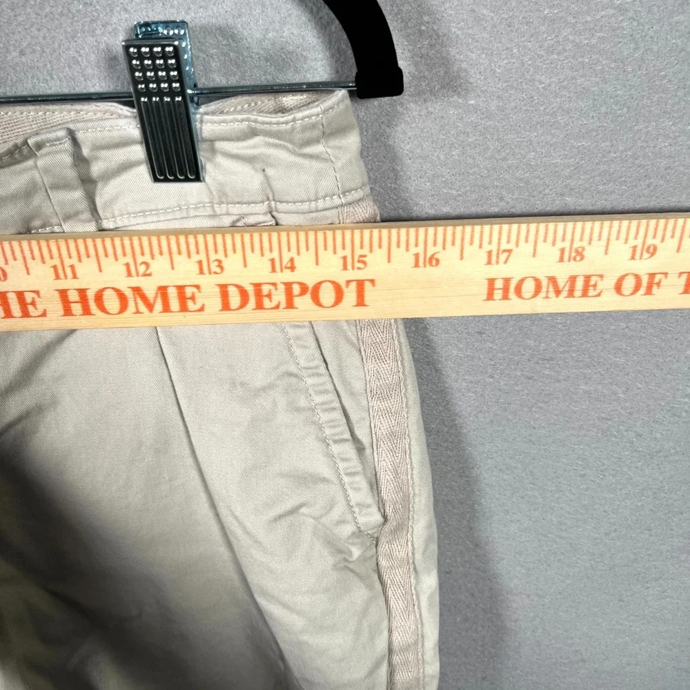 Gap Chino Pants Mens 31W White Slash Pockets Relaxed‎ Fit Outdoor Straight Leg